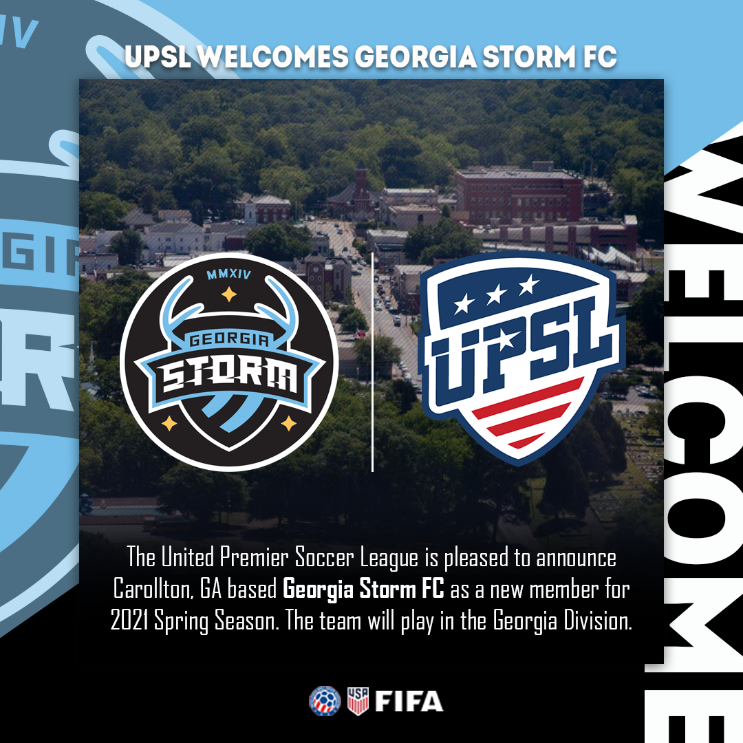 UPSL Announces Southeast Expansion With Storm SouthJeff FC